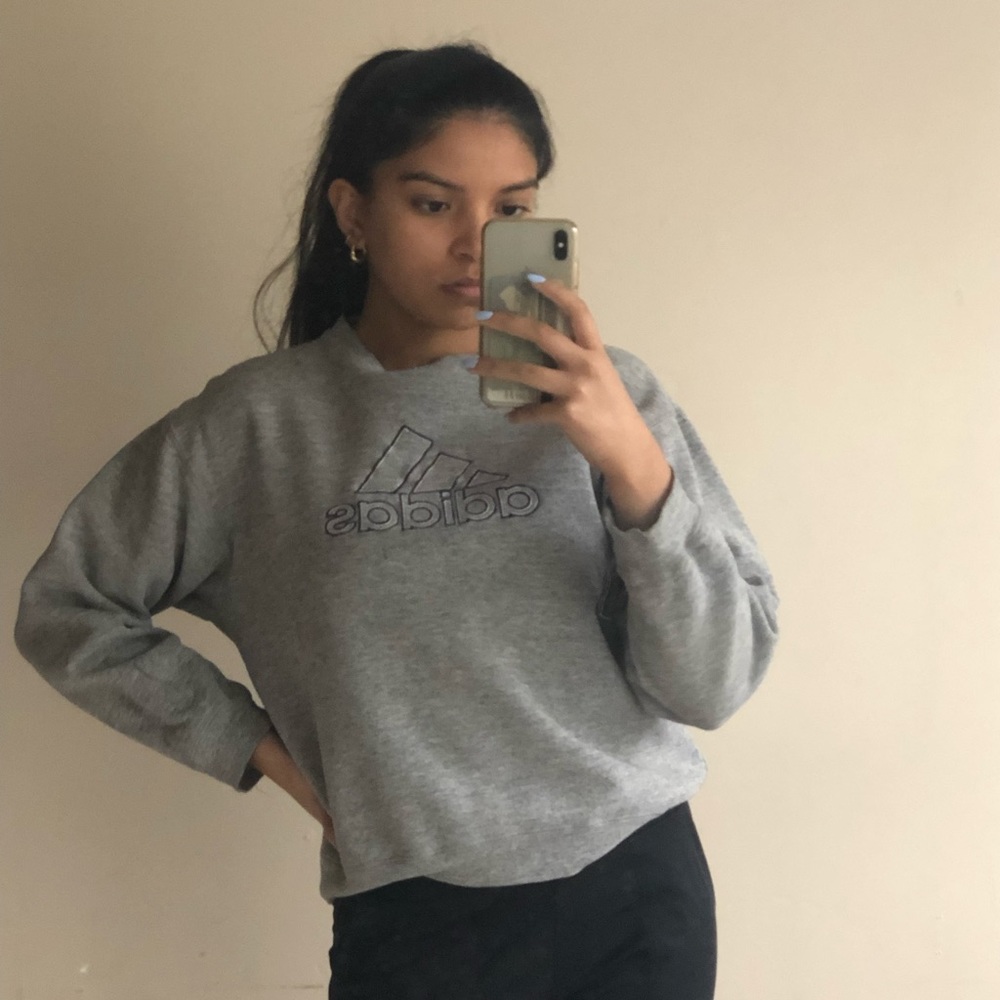 Vintage Adidas Crewneck, Women’s Small